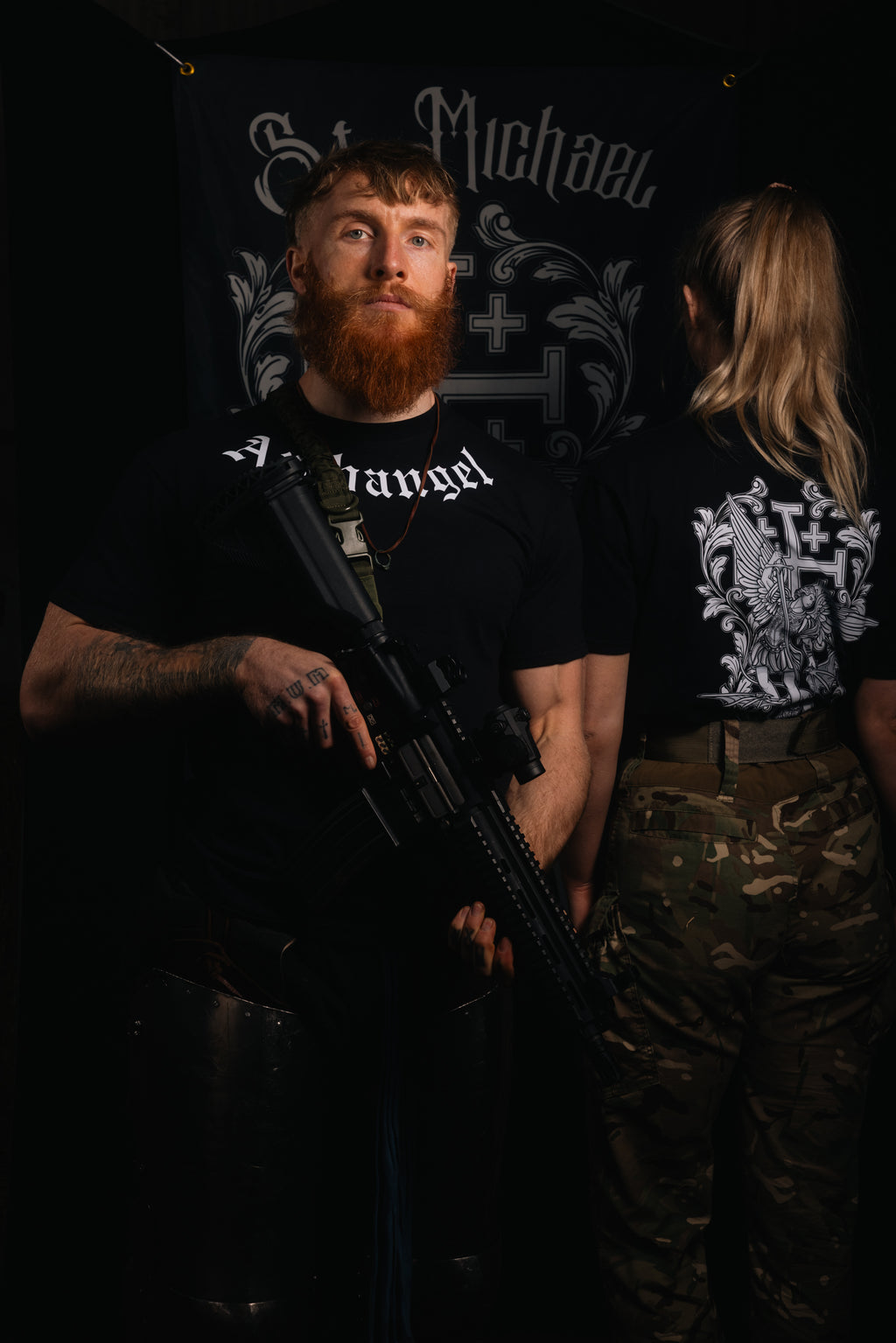 St Michael Archangel t shirt Moratactical 
