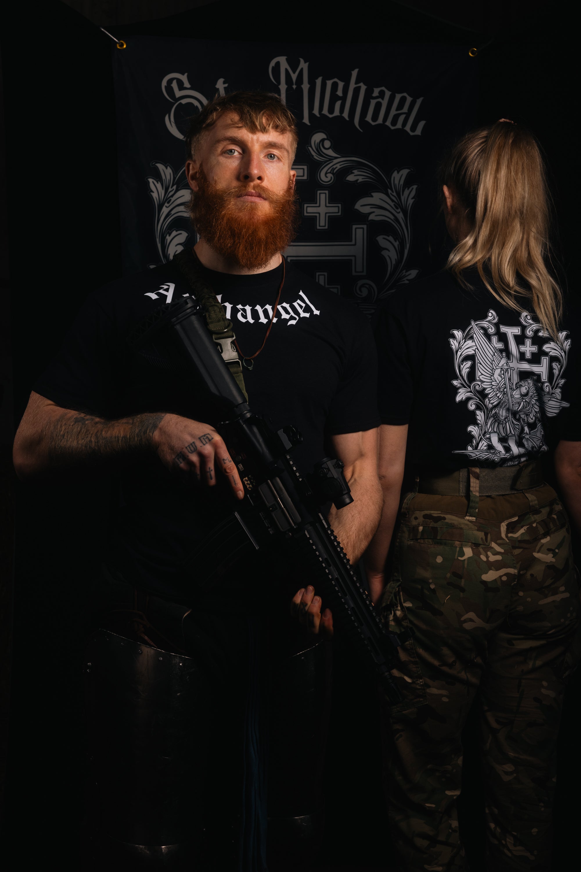 St Michael Archangel t shirt Moratactical 