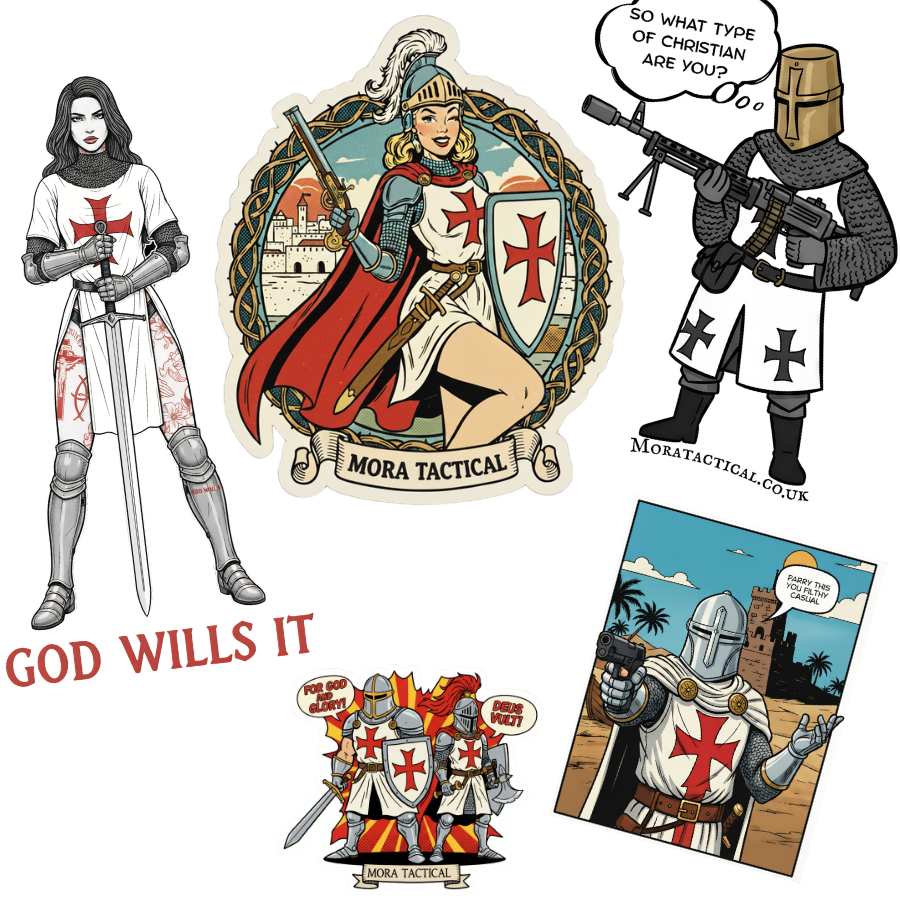 Crusader Sticker Pack