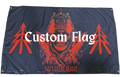 Custom flag for Army units, Squadrons or troops.