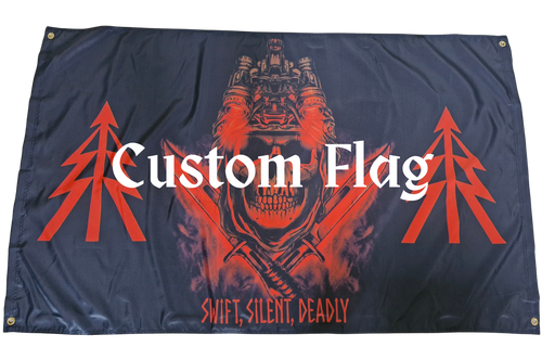 Custom flag for Army units, Squadrons or troops.