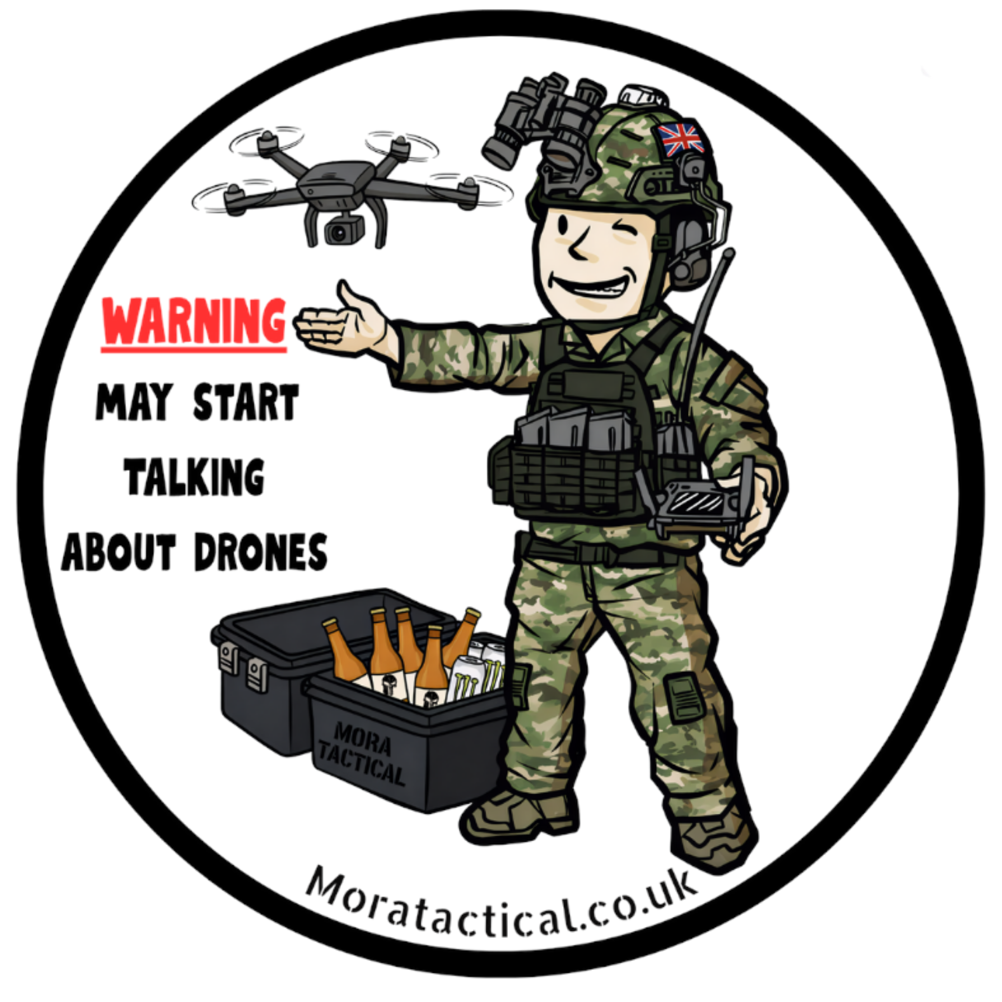 The Drone Guy Sticker