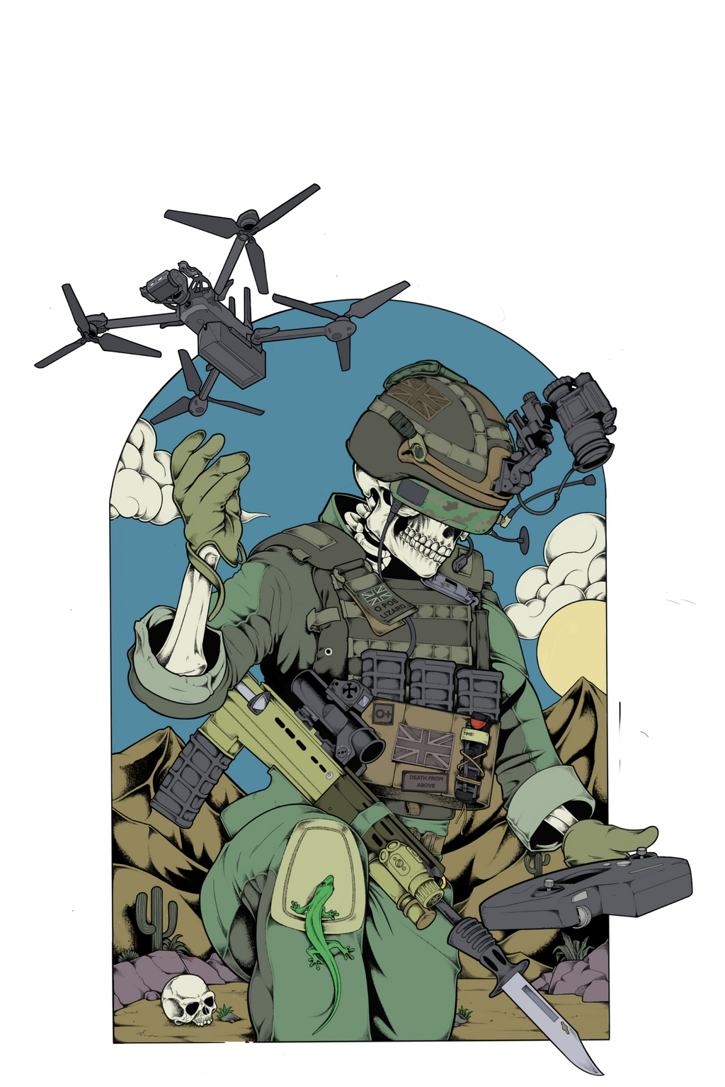 SUAS Drone Watchful Eye Flag