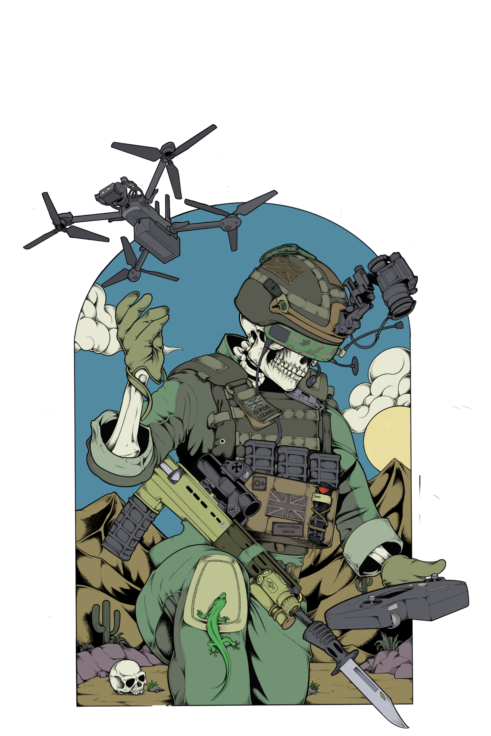 SUAS Drone Watchful Eye Flag