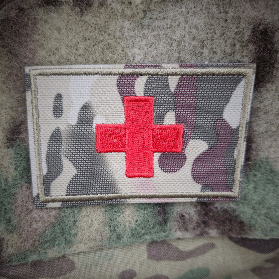Med IFAK Red Cross Patch Multicam