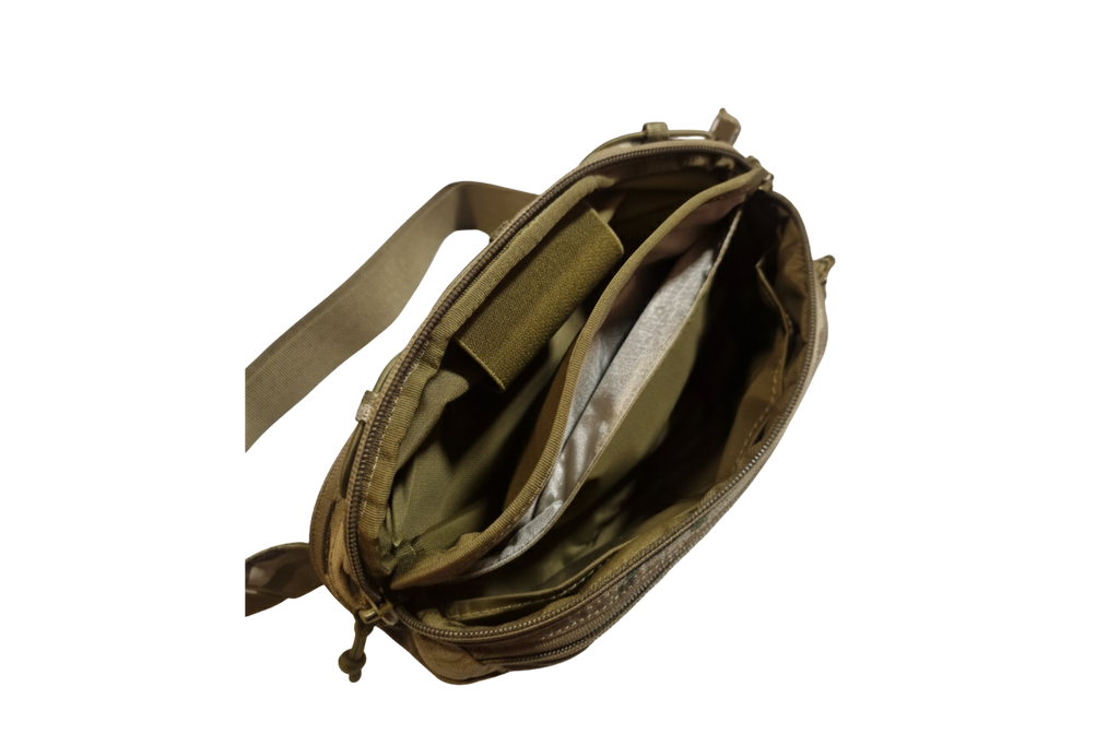 Moratactical fanny waist bag inside