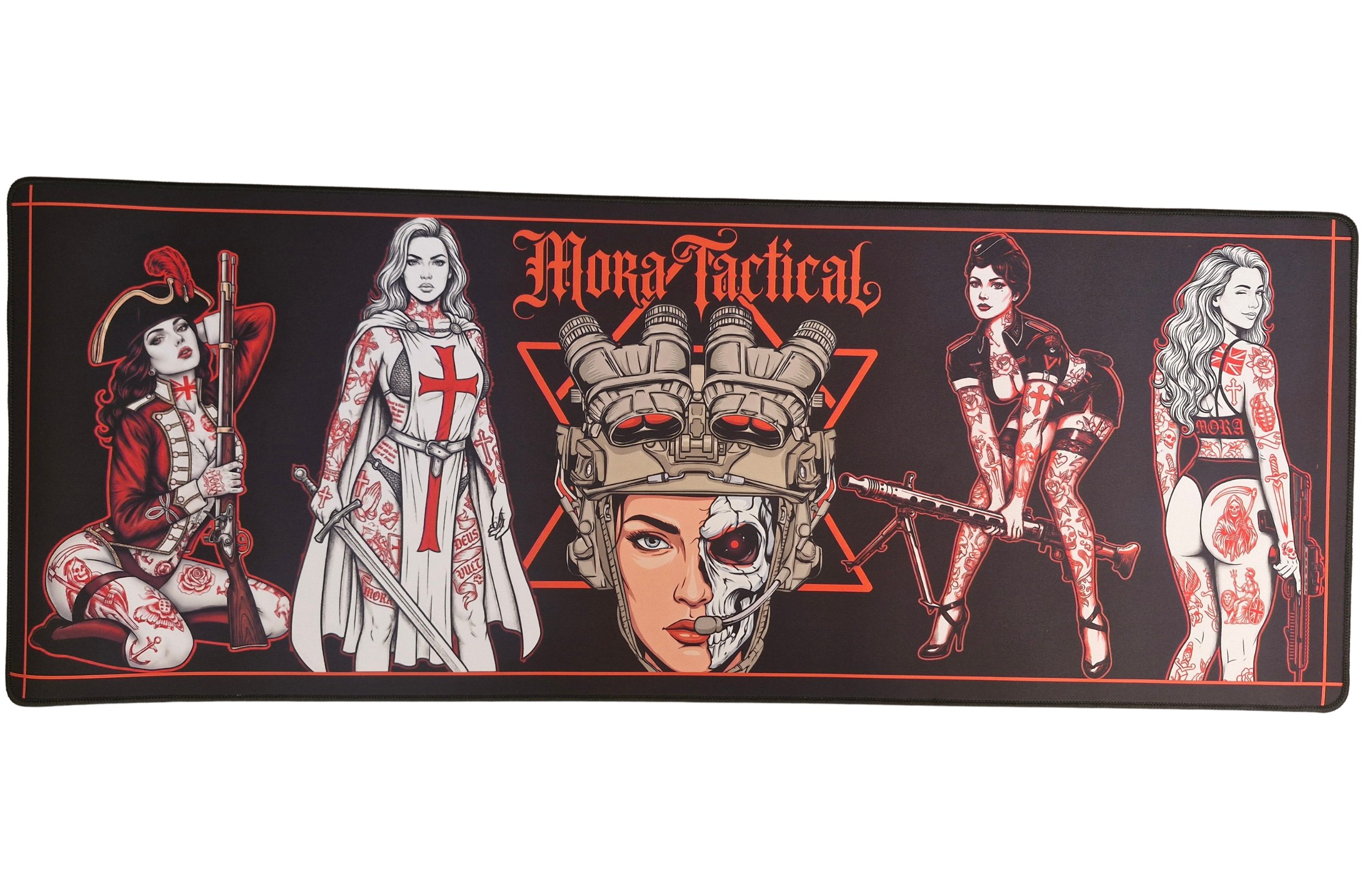 mora tactical pin up girls mousepad