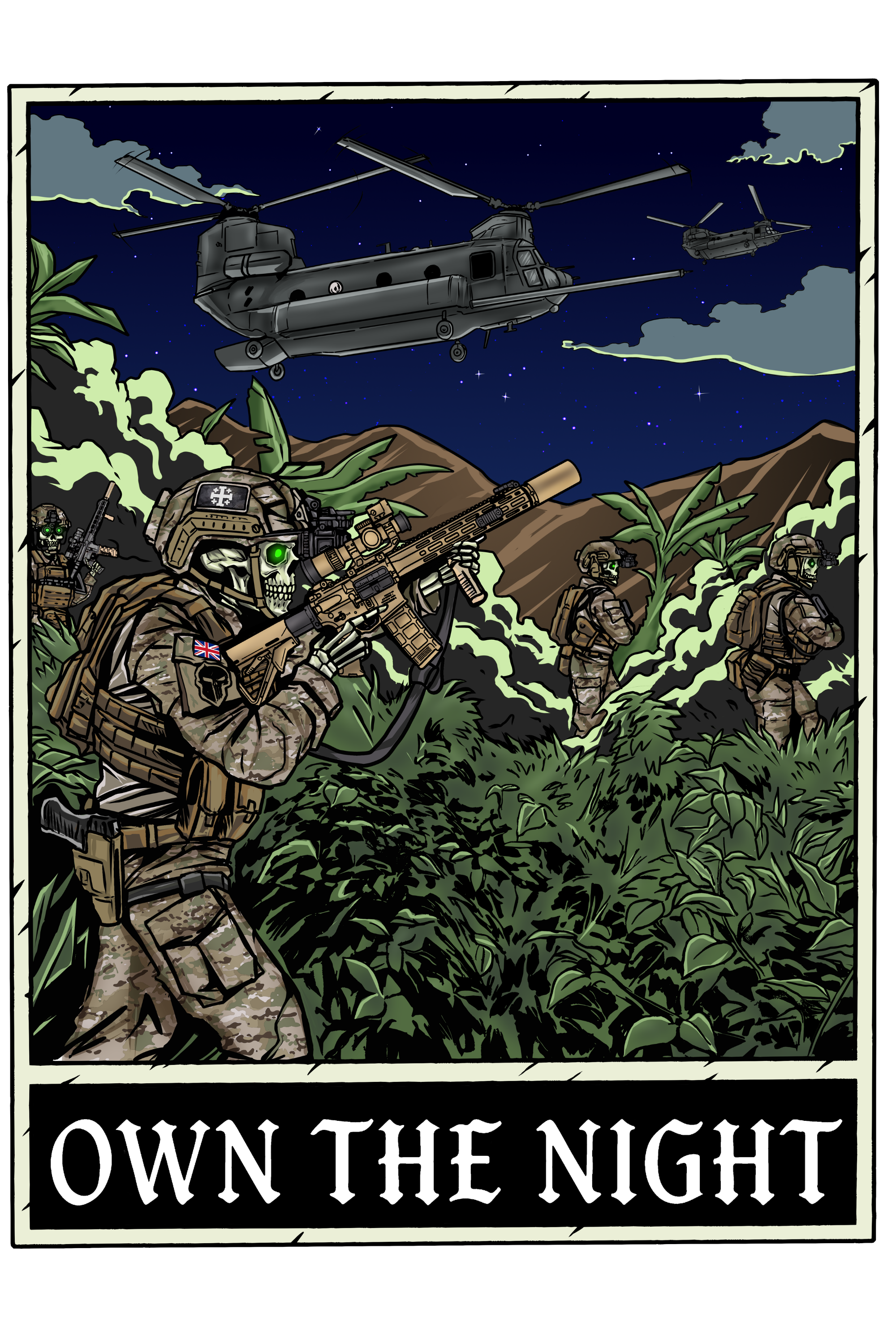 Own The Night Flag