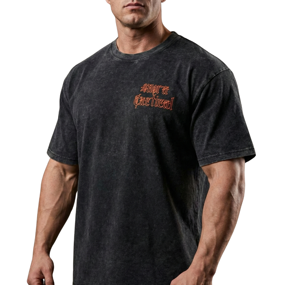 Stand Before God Oversized Vintage Wash T Shirt