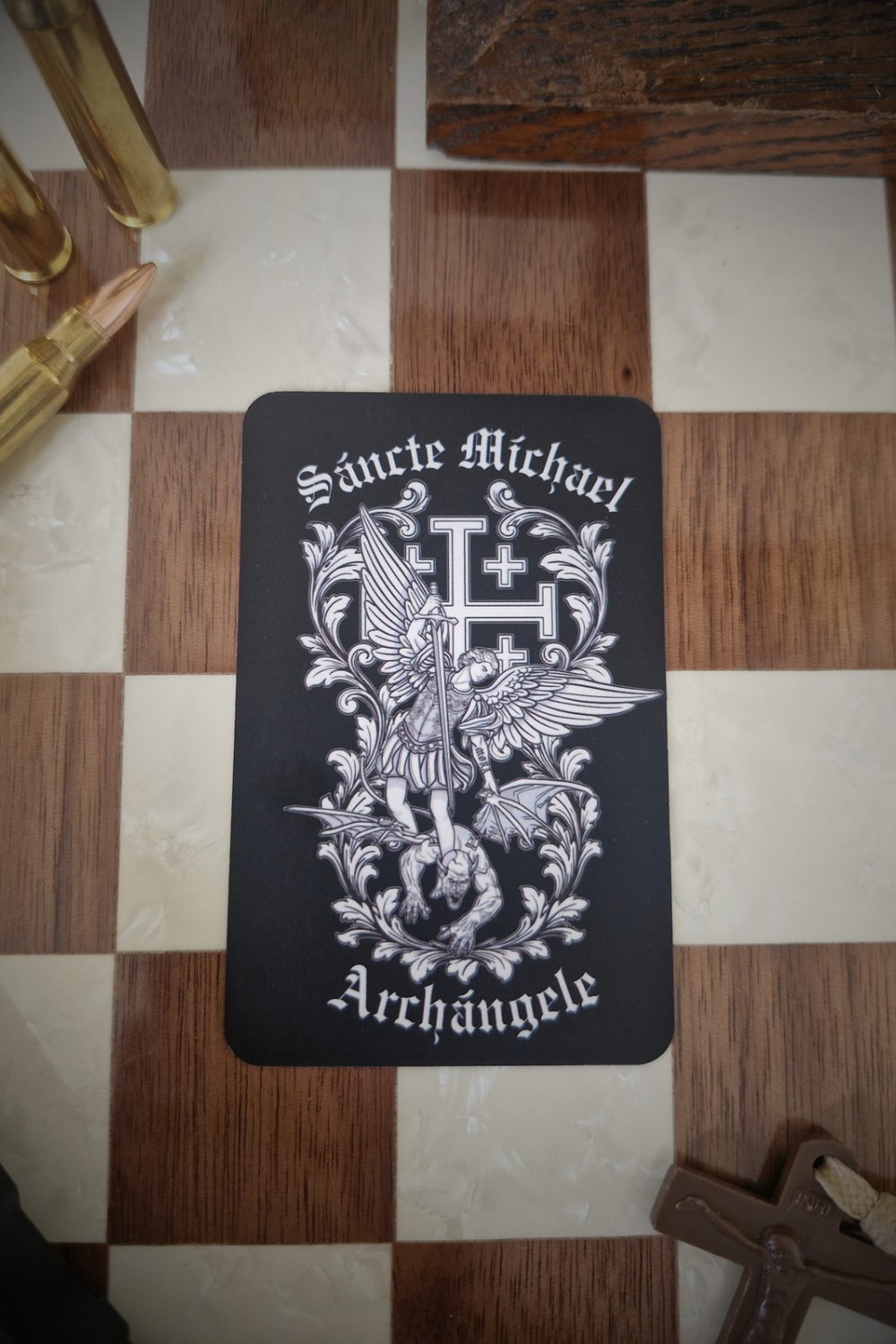St Michael Prayer Card