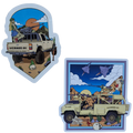 The Technical & Landy Stickers