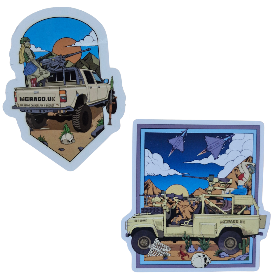 The Technical & Landy Stickers