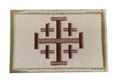 Jerusalem Cross Morale Patch